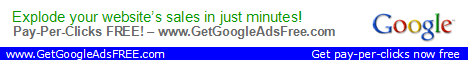 Click here to get Google ads FREE